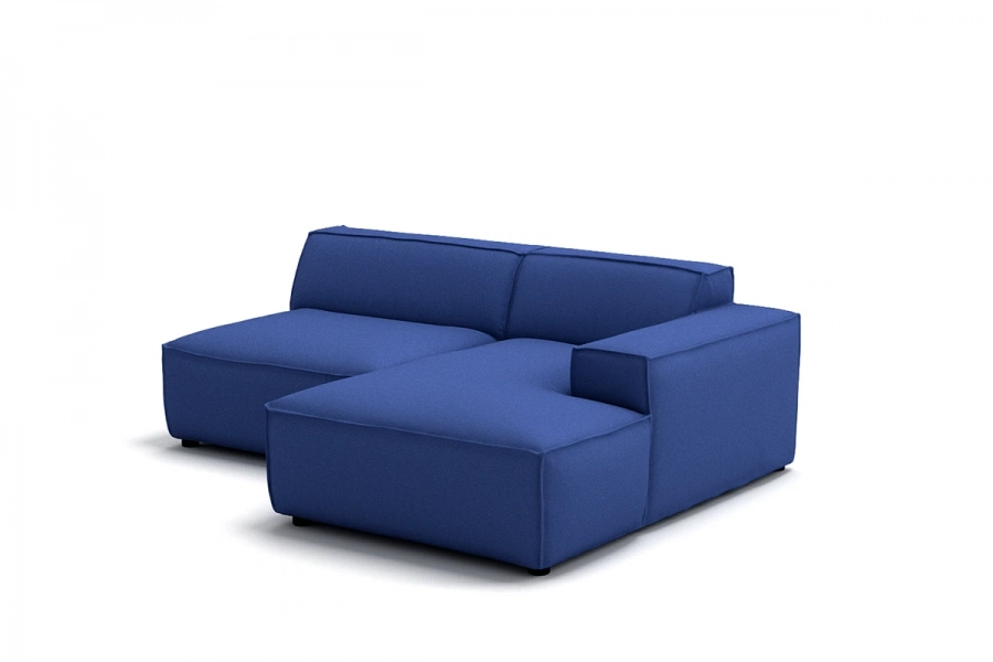 Model MODULARIS NB (niski bok) - Modularis NB sofa 1,5 osobowa + longchair prawy